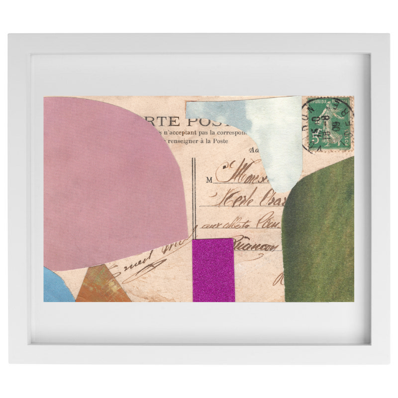 Renske Herder / Vintage Postcard from France