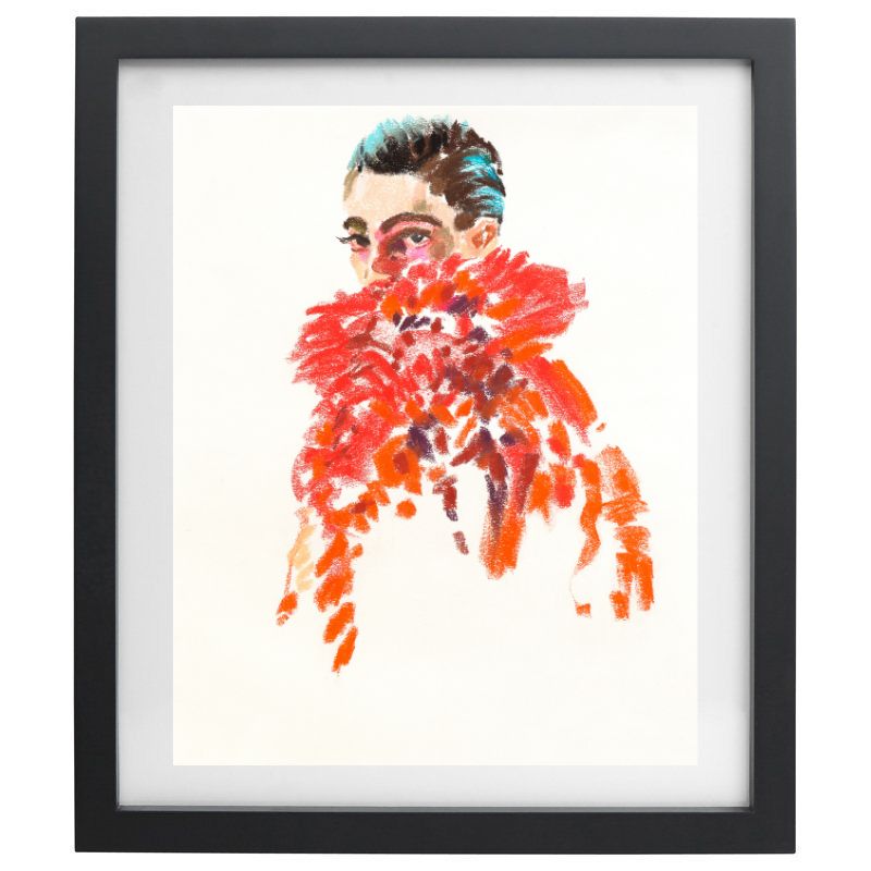 Annette Wüllner / Red Faux Fur