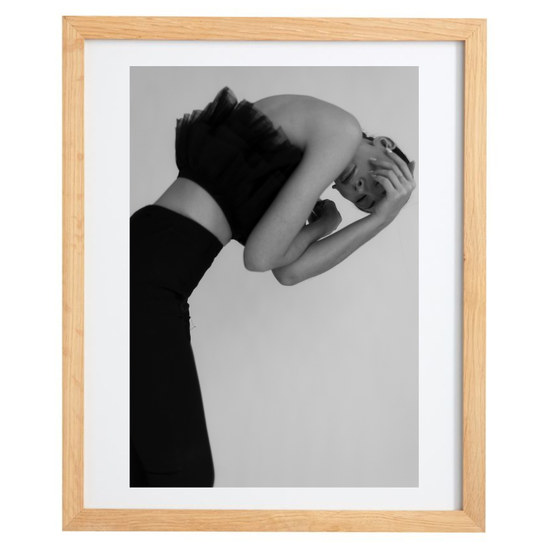 black and white fashion photography print wall art for the home