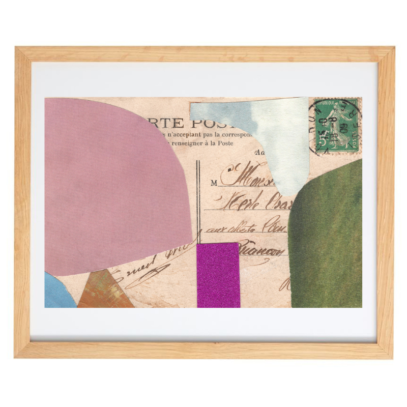 Renske Herder / Vintage Postcard from France