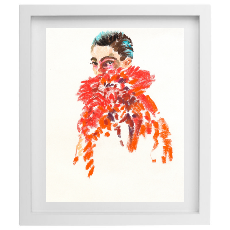 Annette Wüllner / Red Faux Fur