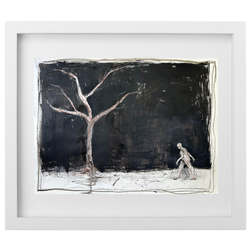 black and white artwork