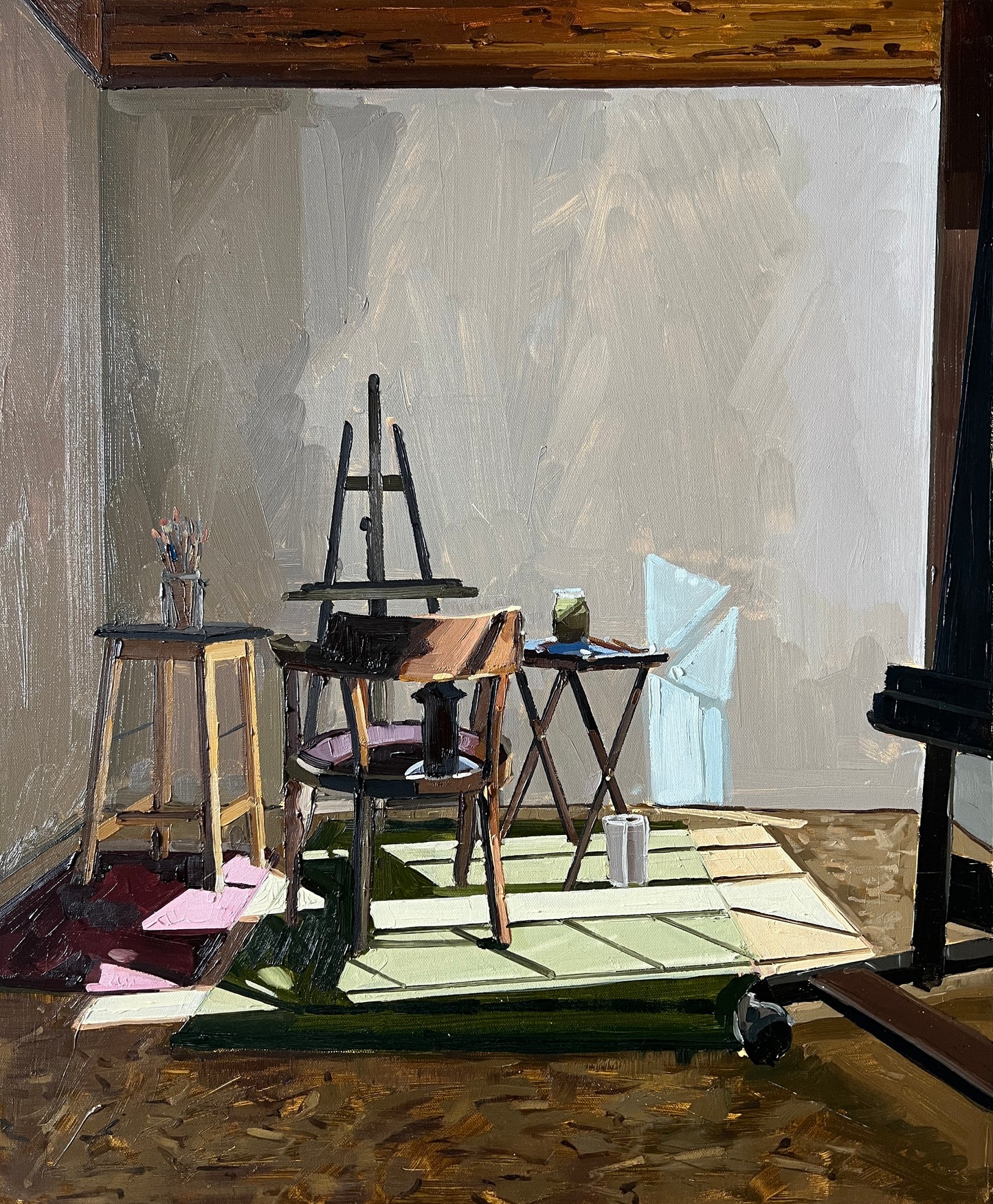 Chloe Chlumecky / A Temporary Studio In France