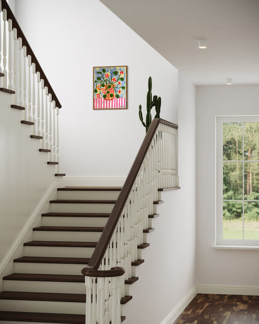 Maxine McCrann / Still Life of Nasturtium