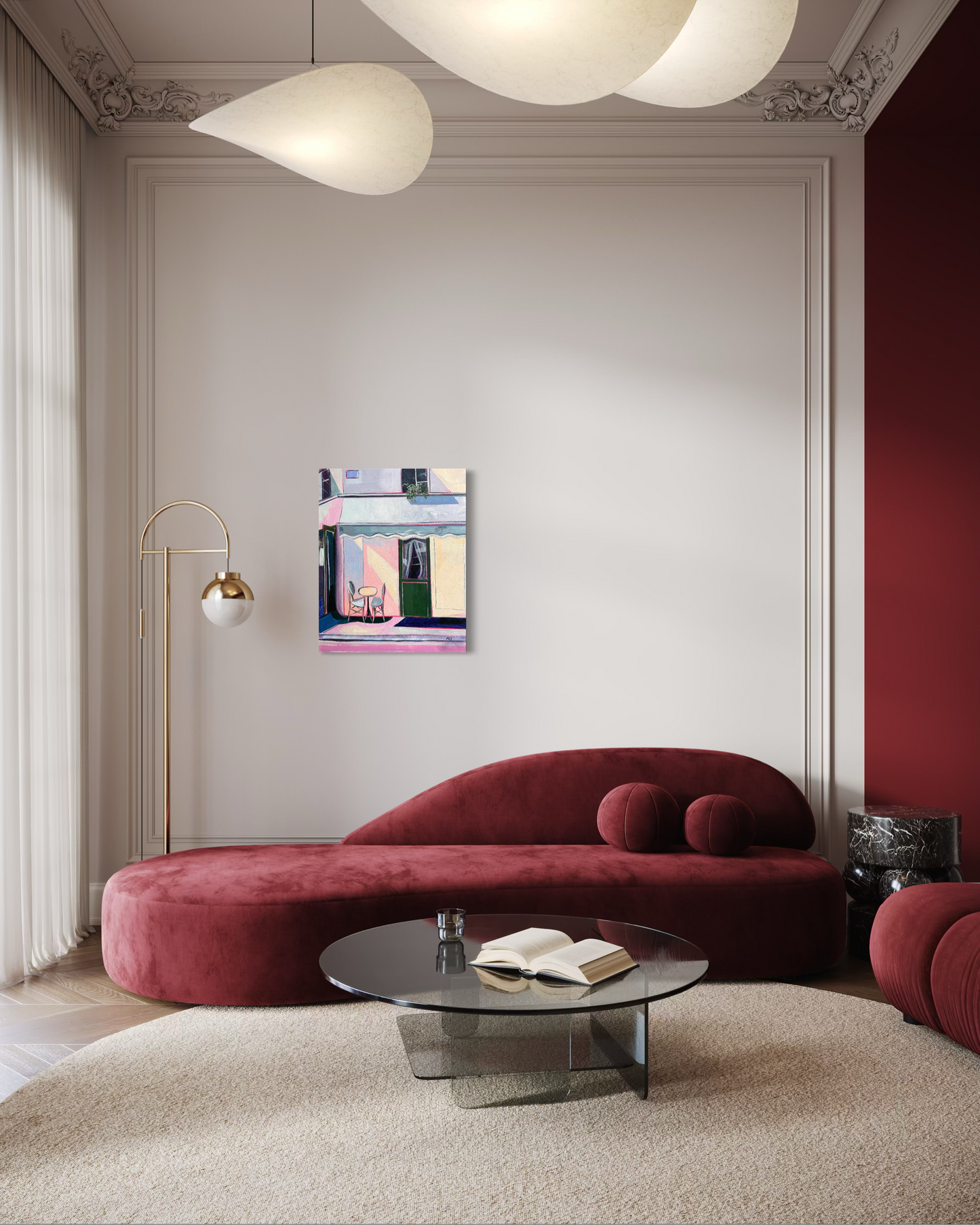 Aly Rosenzweig / Sunlit Cafe (Paris)