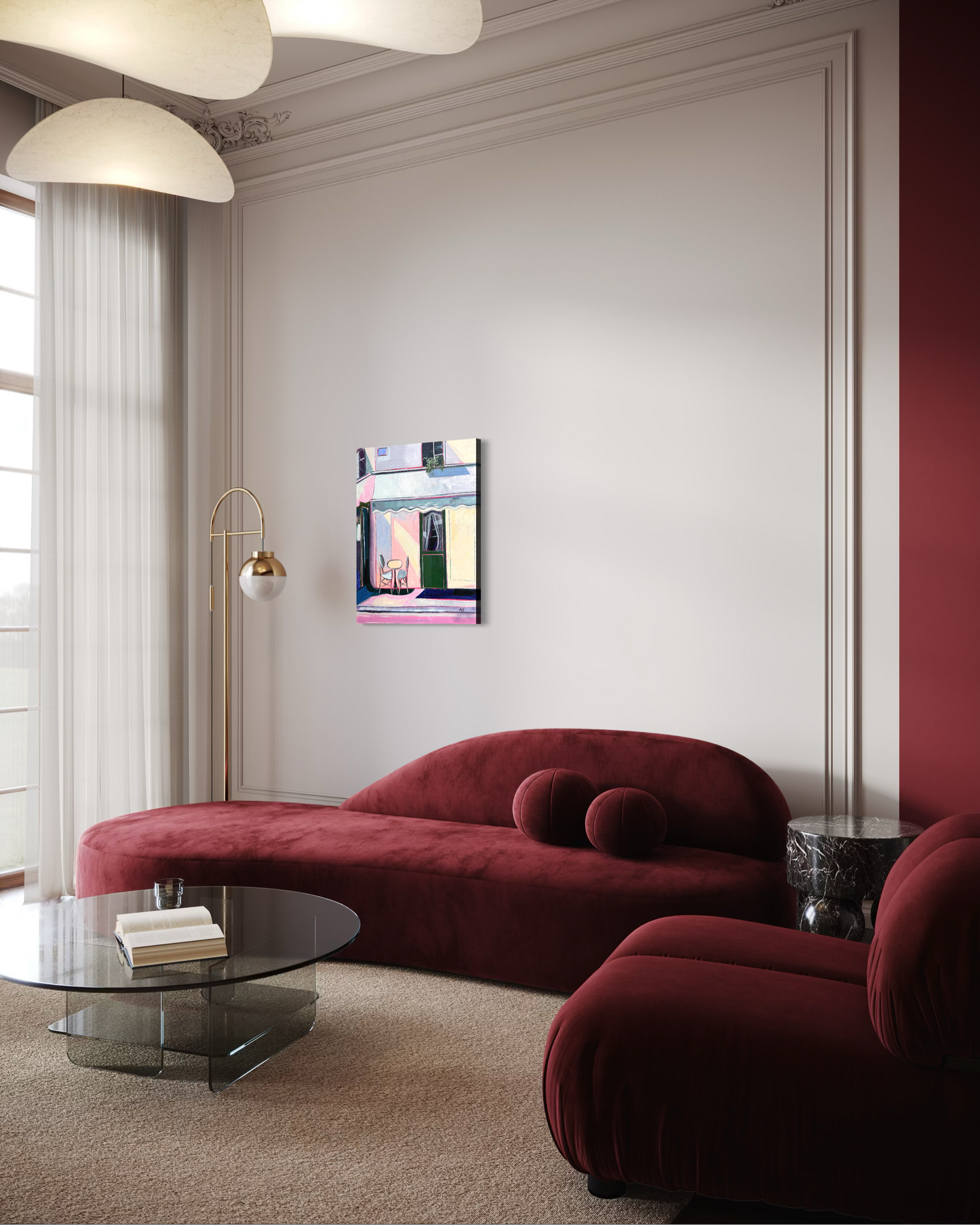 Aly Rosenzweig / Sunlit Cafe (Paris)