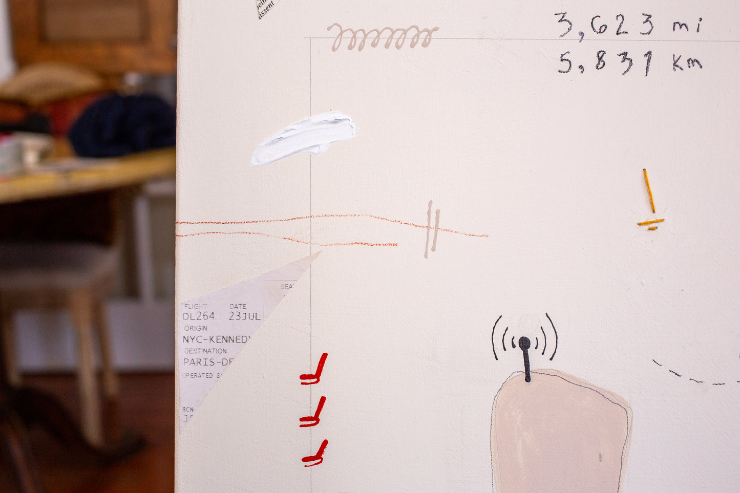 Margot Sinclair / JFK - CDG