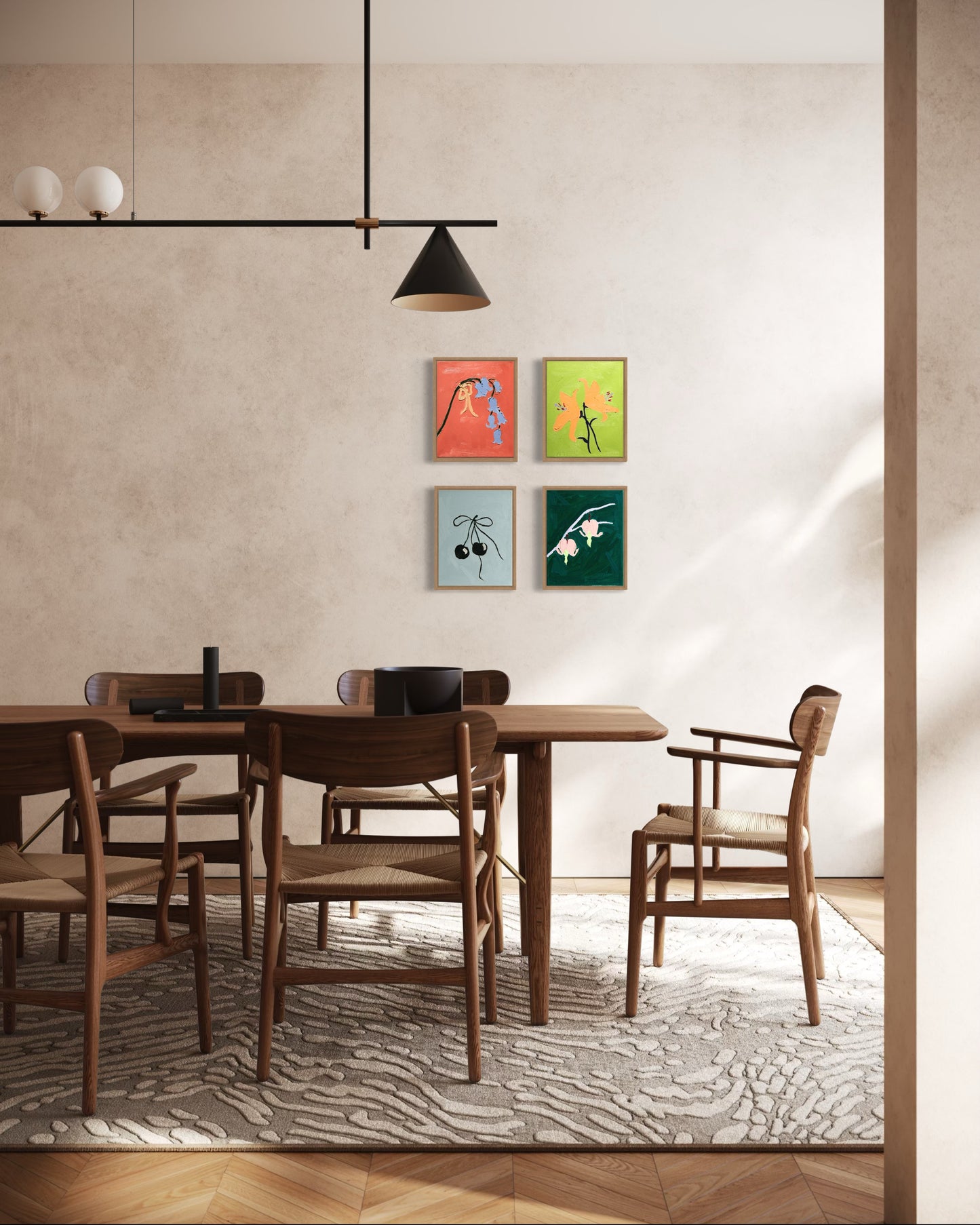 Hayley Axelrad / Peach Bleeding Hearts