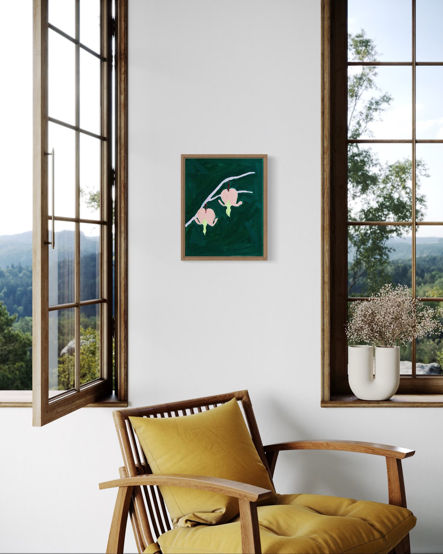 Hayley Axelrad / Peach Bleeding Hearts