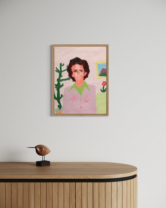 Hayley Axelrad / Portrait With a Cactus