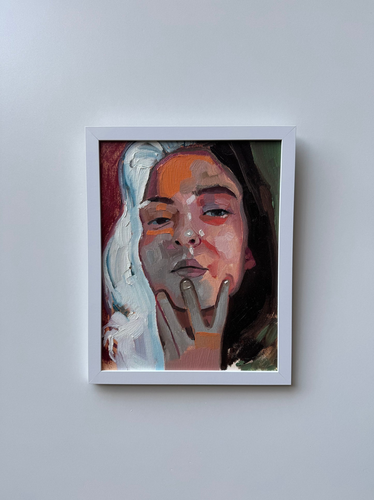Emma Chlumecky / Self-Portrait Study
