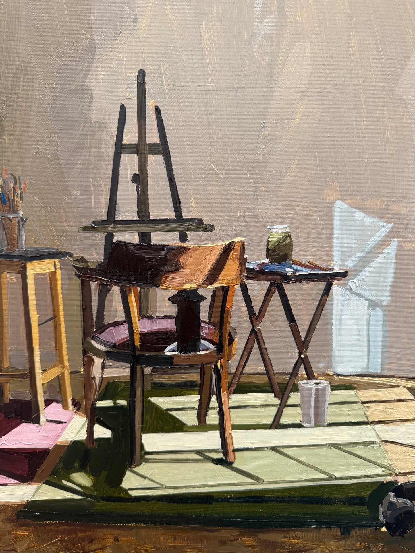 Chloe Chlumecky / A Temporary Studio In France