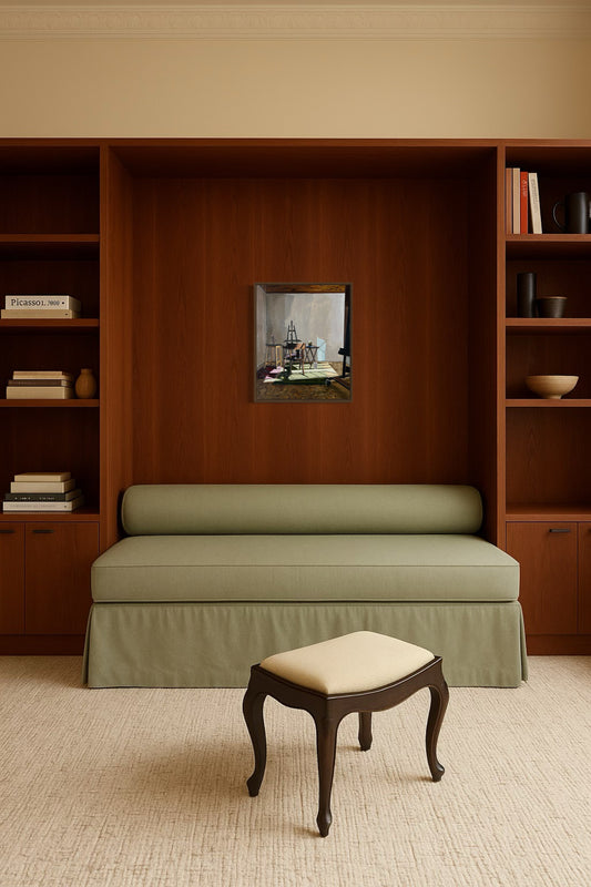 Chloe Chlumecky / A Temporary Studio In France