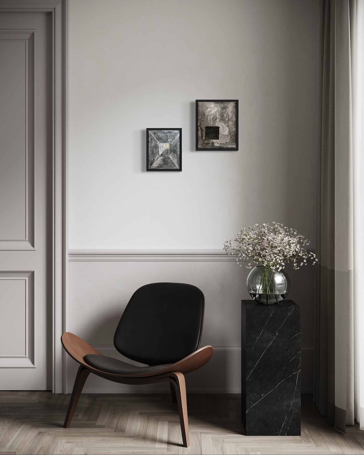 Anji Woodley / Stewards Of Thought Charcoal Series Part I