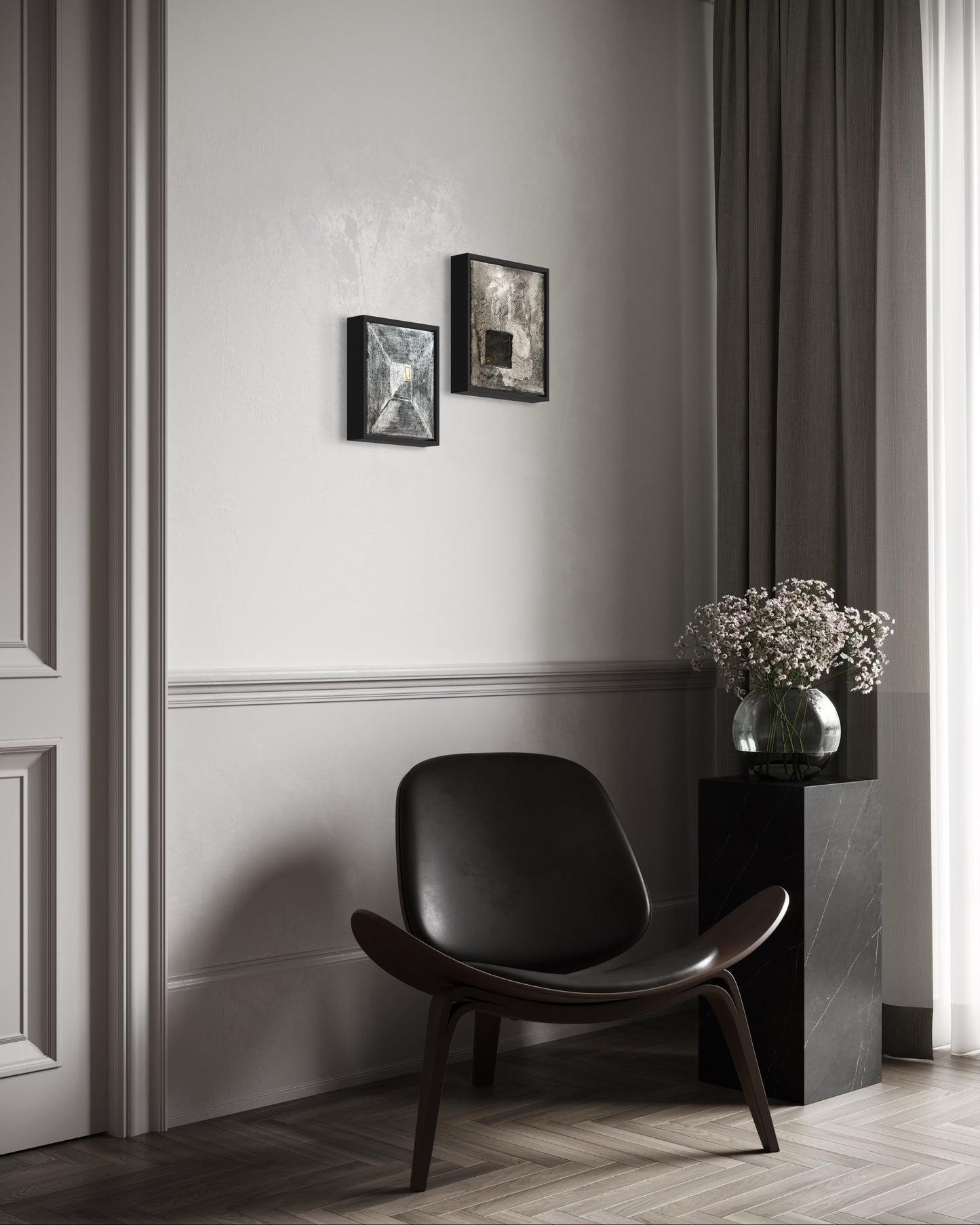 Anji Woodley / Stewards Of Thought Charcoal Series Part II