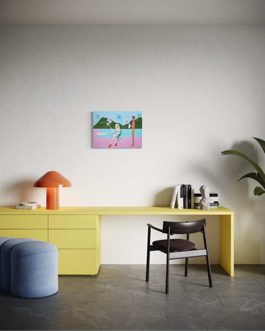 Hayley Axelrad / Woman in a Green Chair