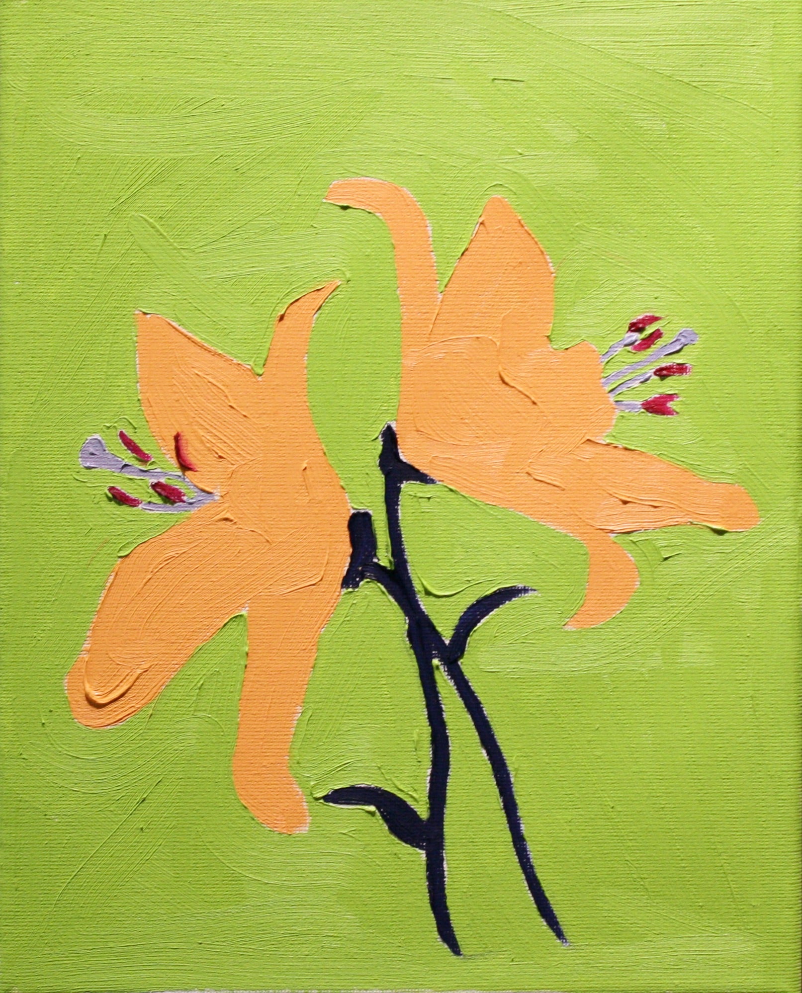 Hayley Axelrad / Orange Lilies