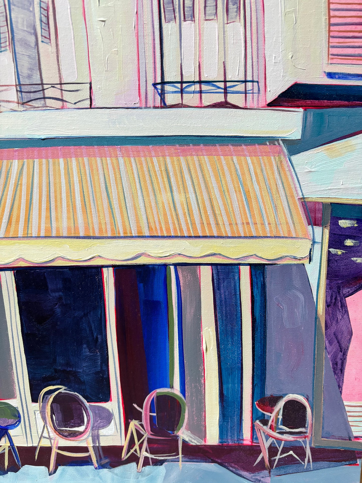 Aly Rosenzweig / Paris Café Shadows