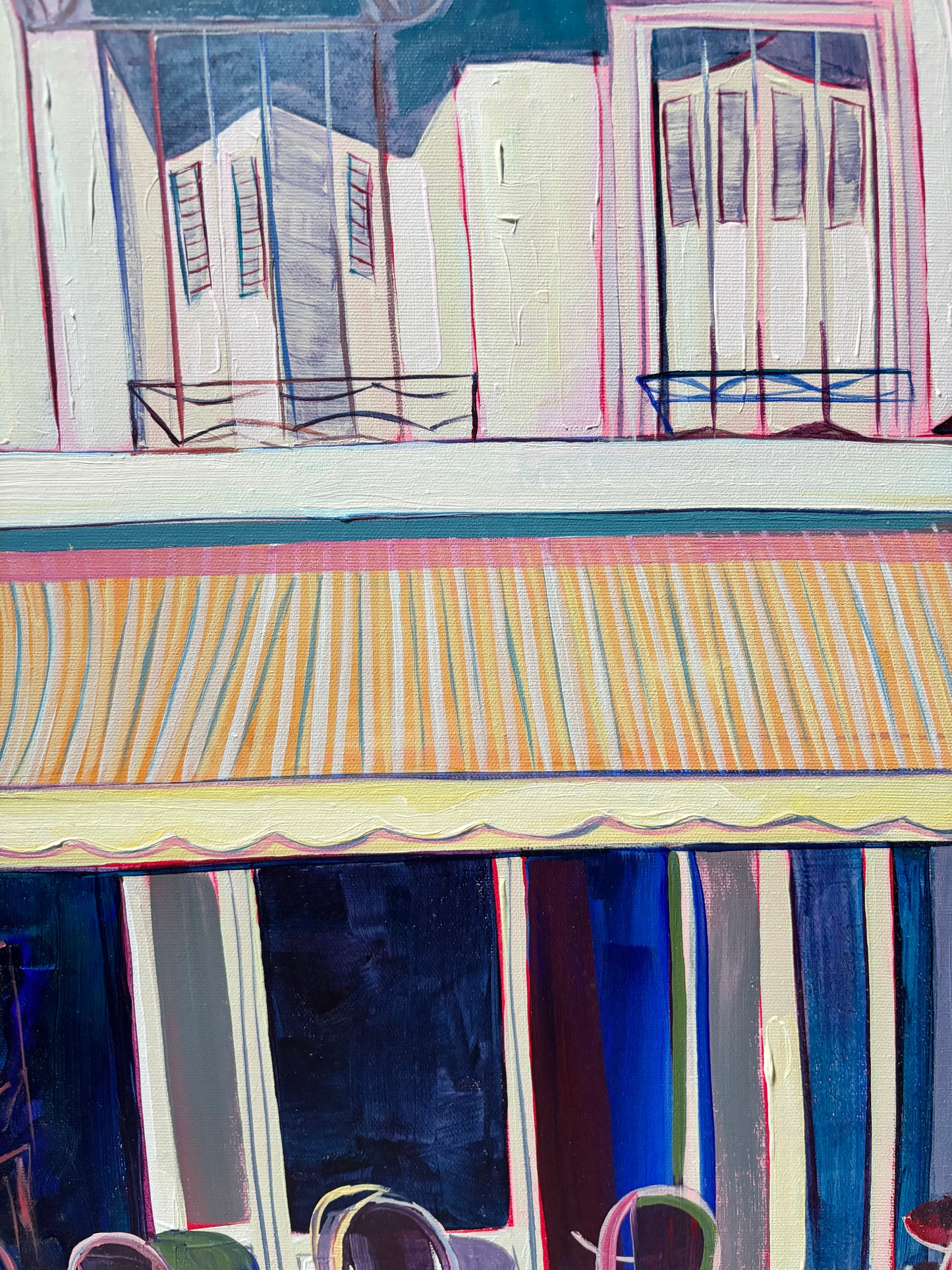 Aly Rosenzweig / Paris Café Shadows