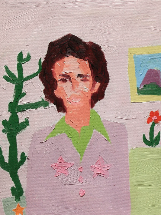 Hayley Axelrad / Portrait With a Cactus