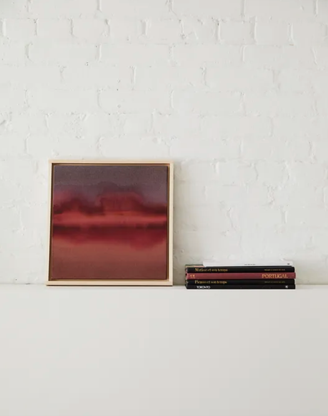 pink red and purple abstract artwork