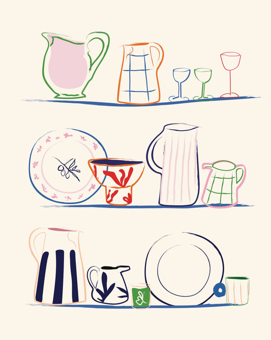 Rachel Joanis / Shelf of Treasures