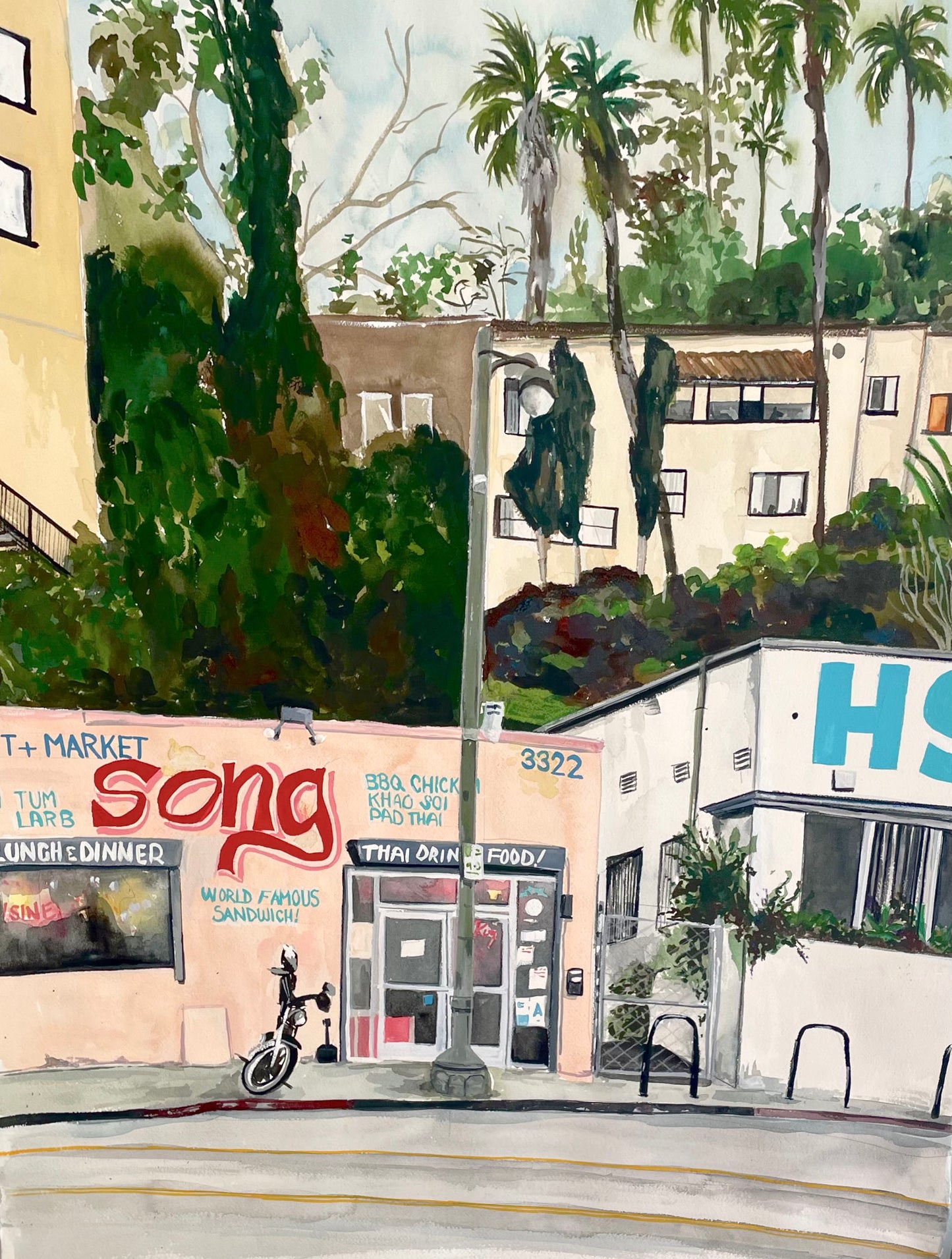 original art of los angeles