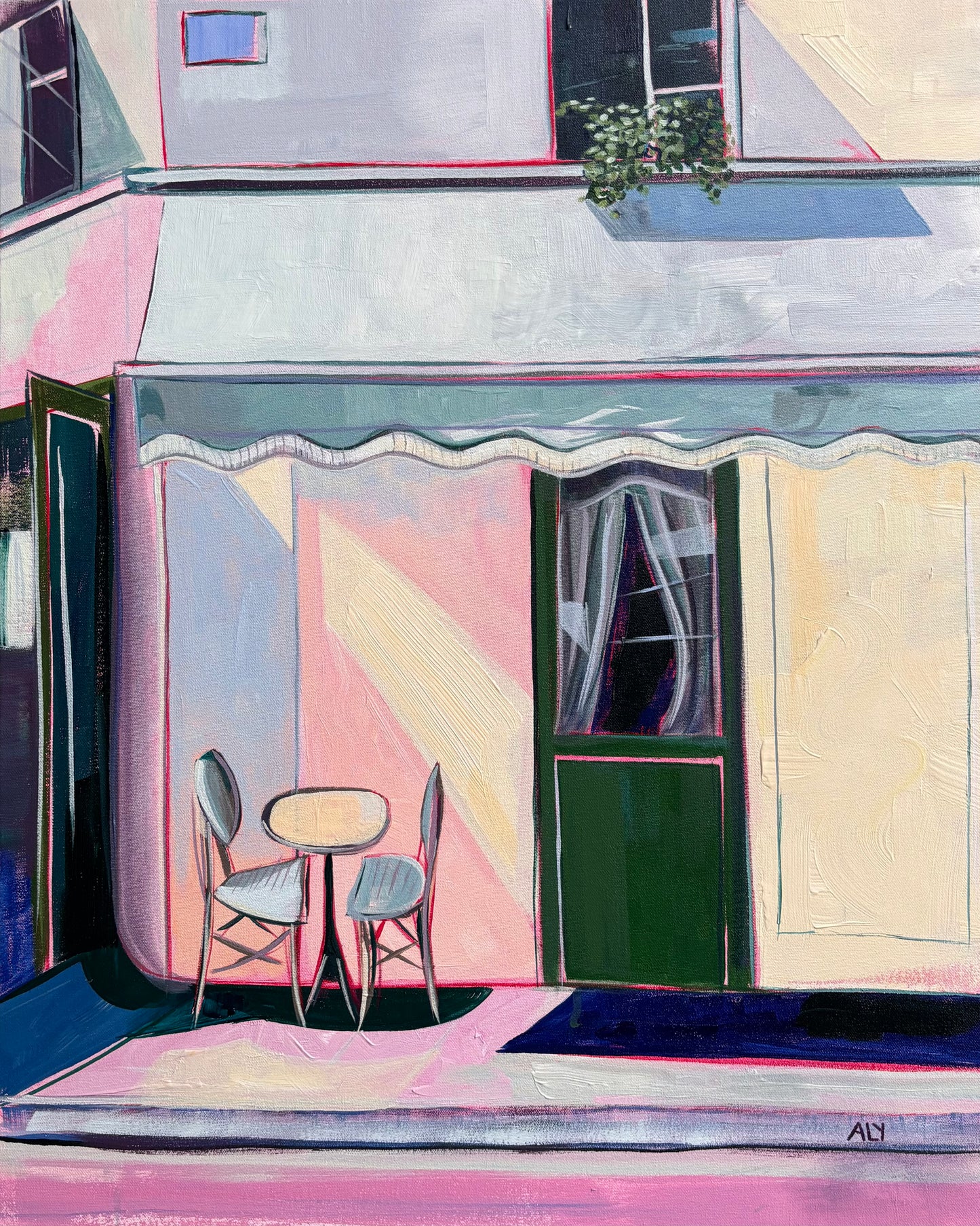 Aly Rosenzweig / Sunlit Cafe (Paris)