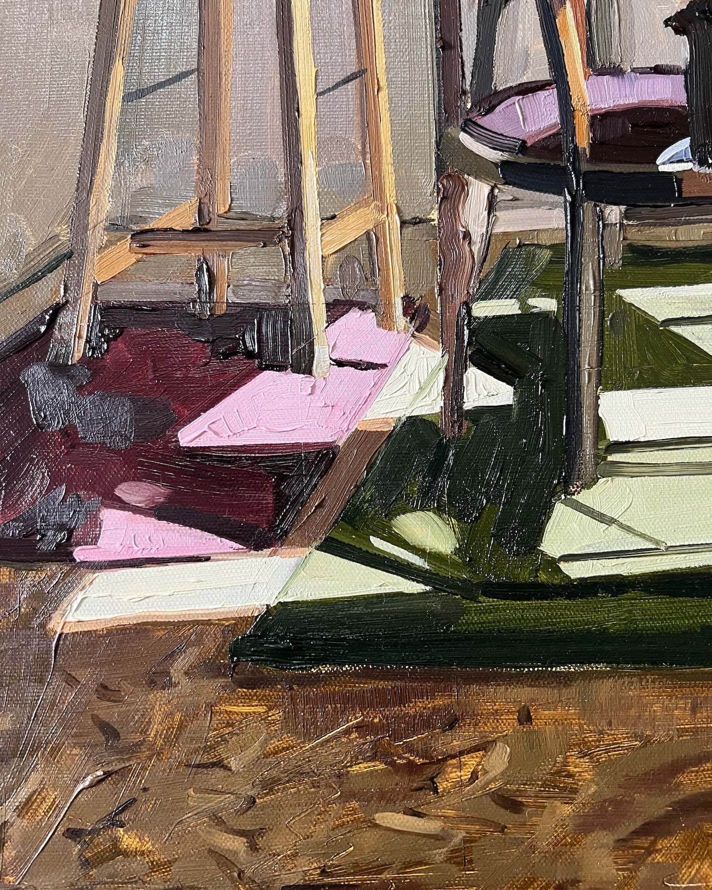 Chloe Chlumecky / A Temporary Studio In France