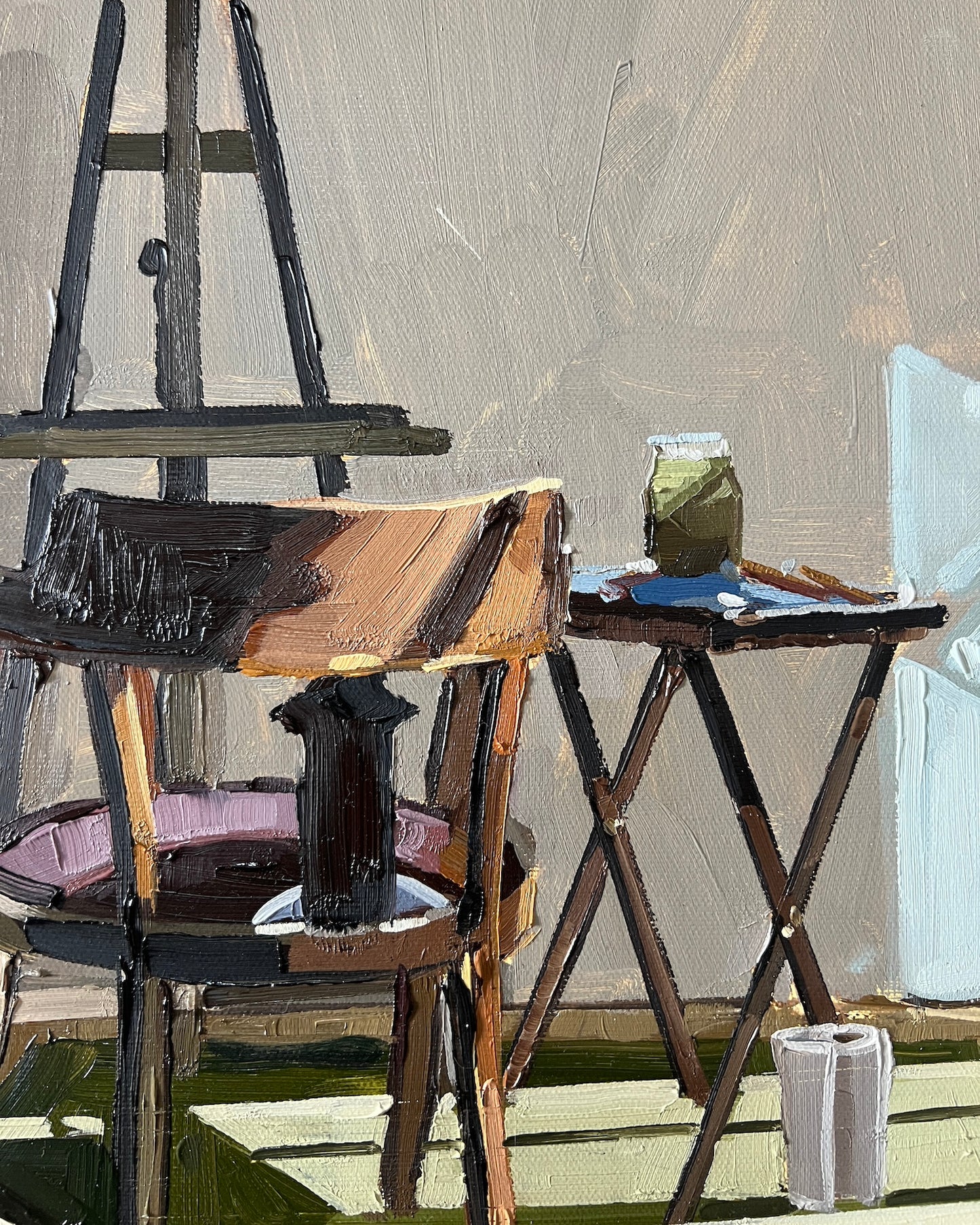 Chloe Chlumecky / A Temporary Studio In France