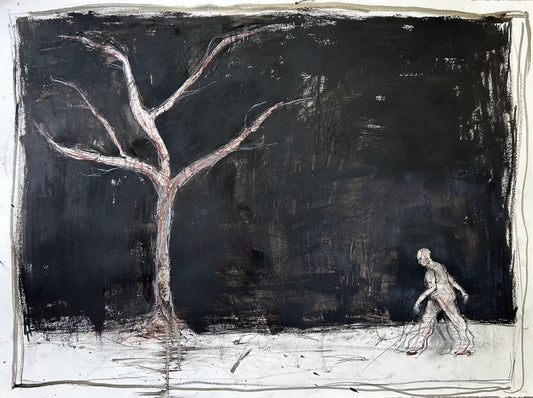 black and white artwork