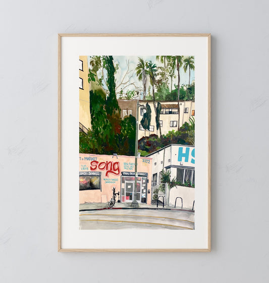 original art of los angeles