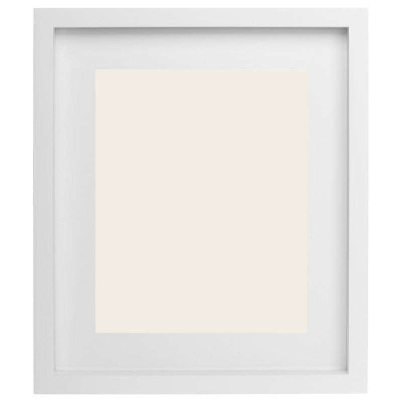 White frame
