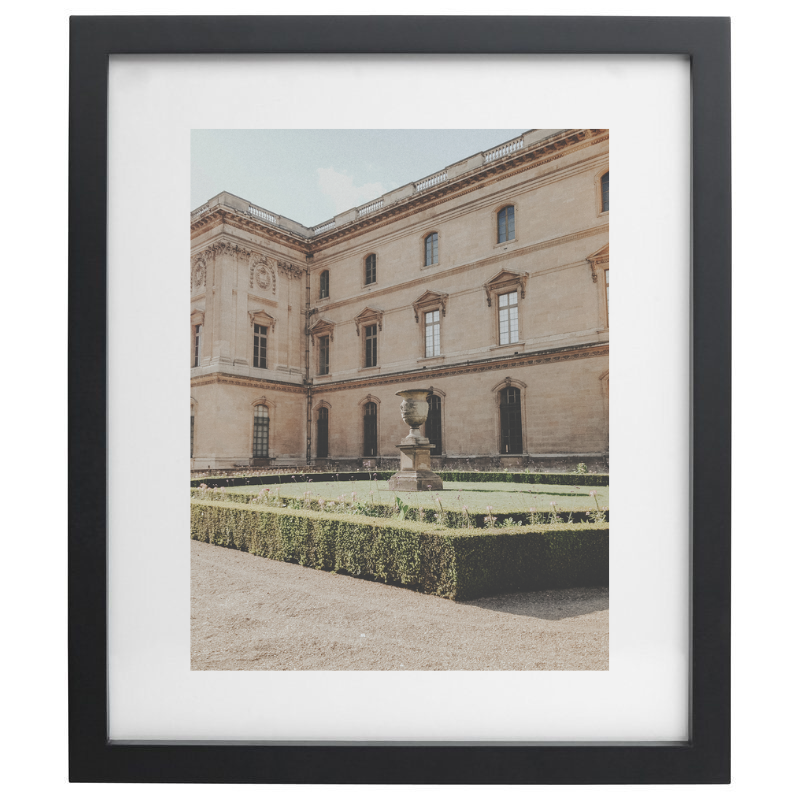 Paris photography in a black frame