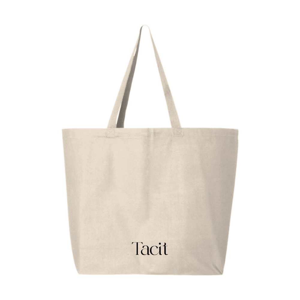 Tacit Collective canvas tote