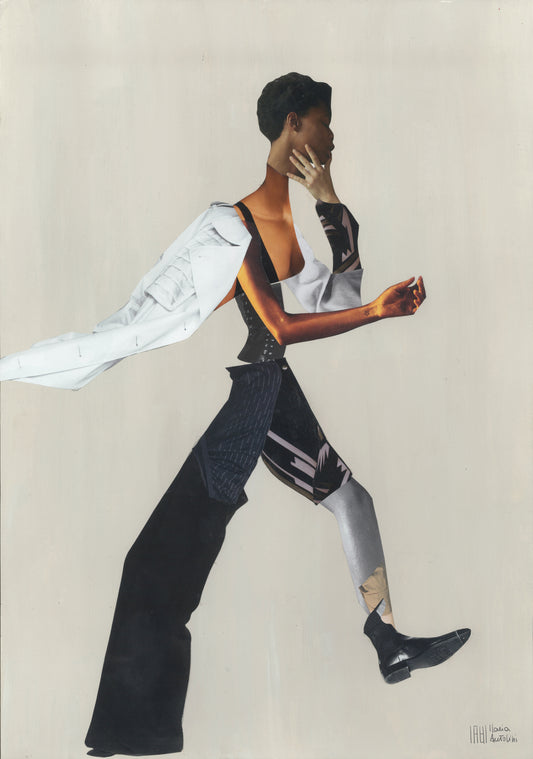 Fashion collage artwork