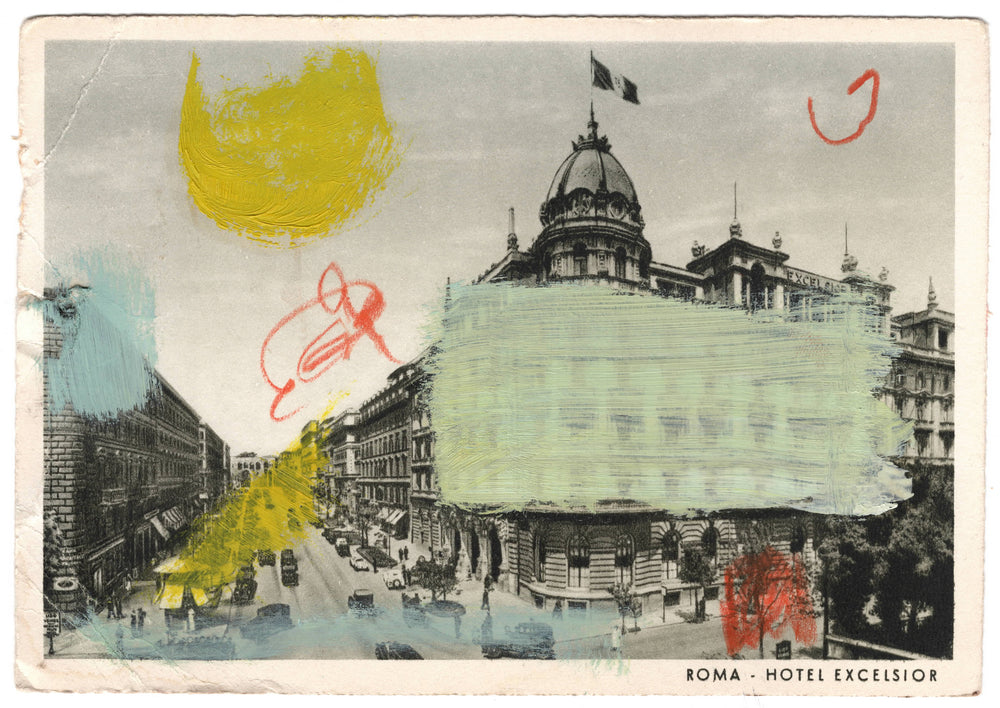 Roma Hotel Excelsior multimedia artwork