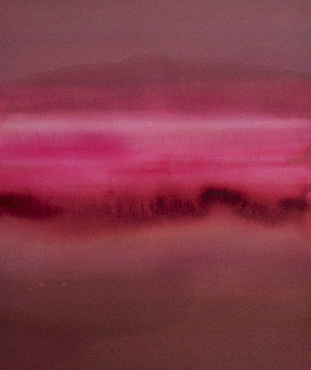 Abstract pink gradient artwork