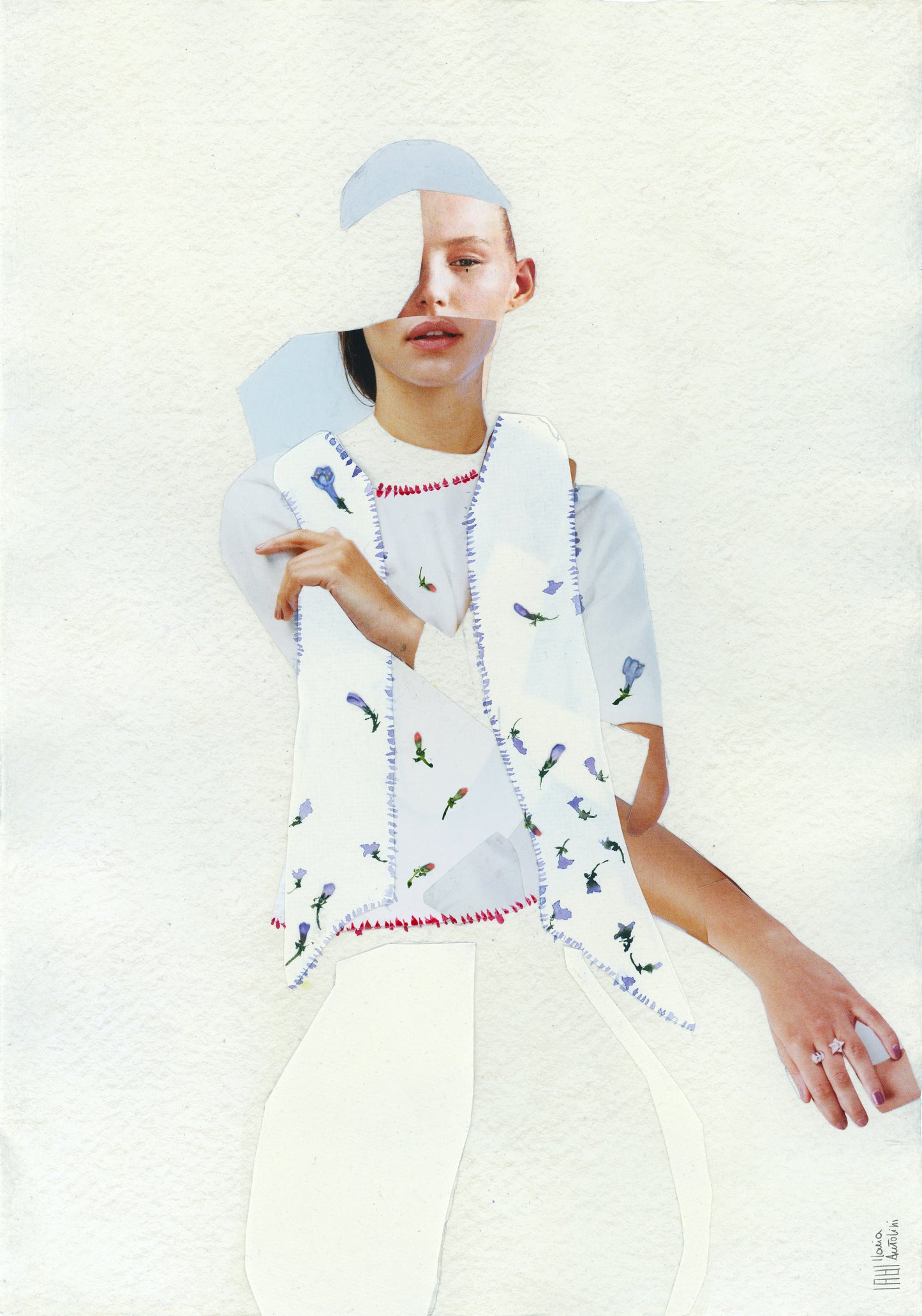 Fashion collage artwork