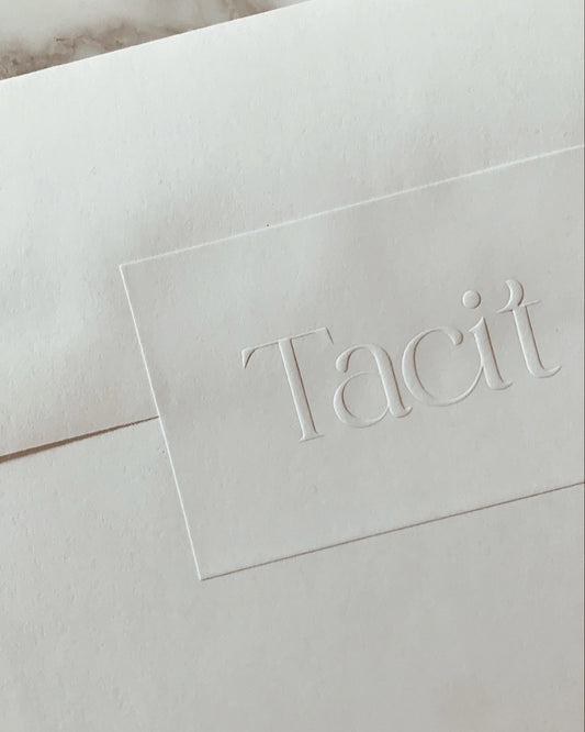 Tacit gift card