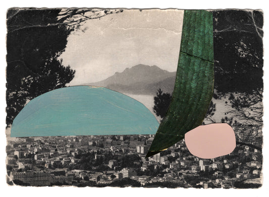 Vintage postcard artwork