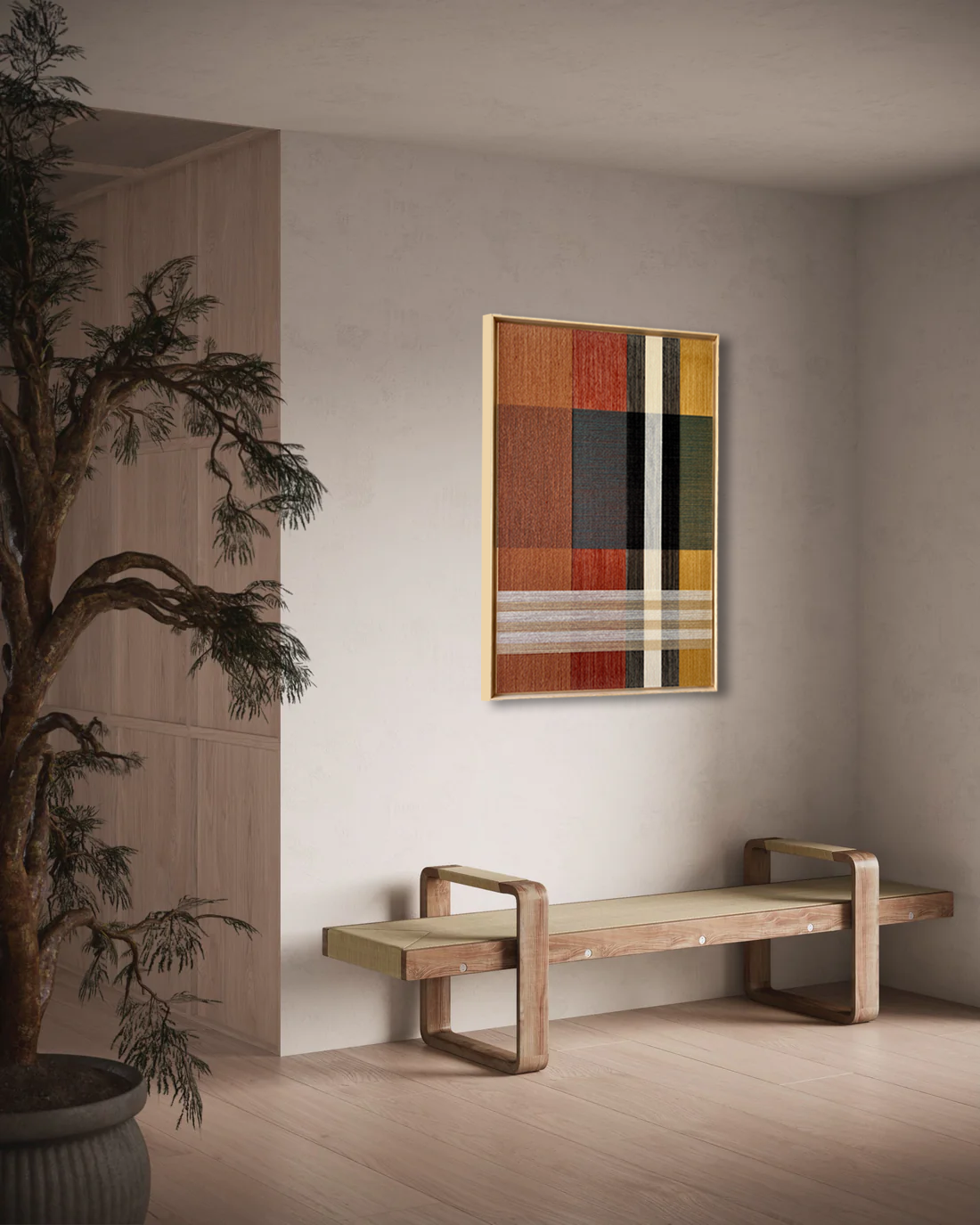 Anna Beurskens / Wrapped Panel 155