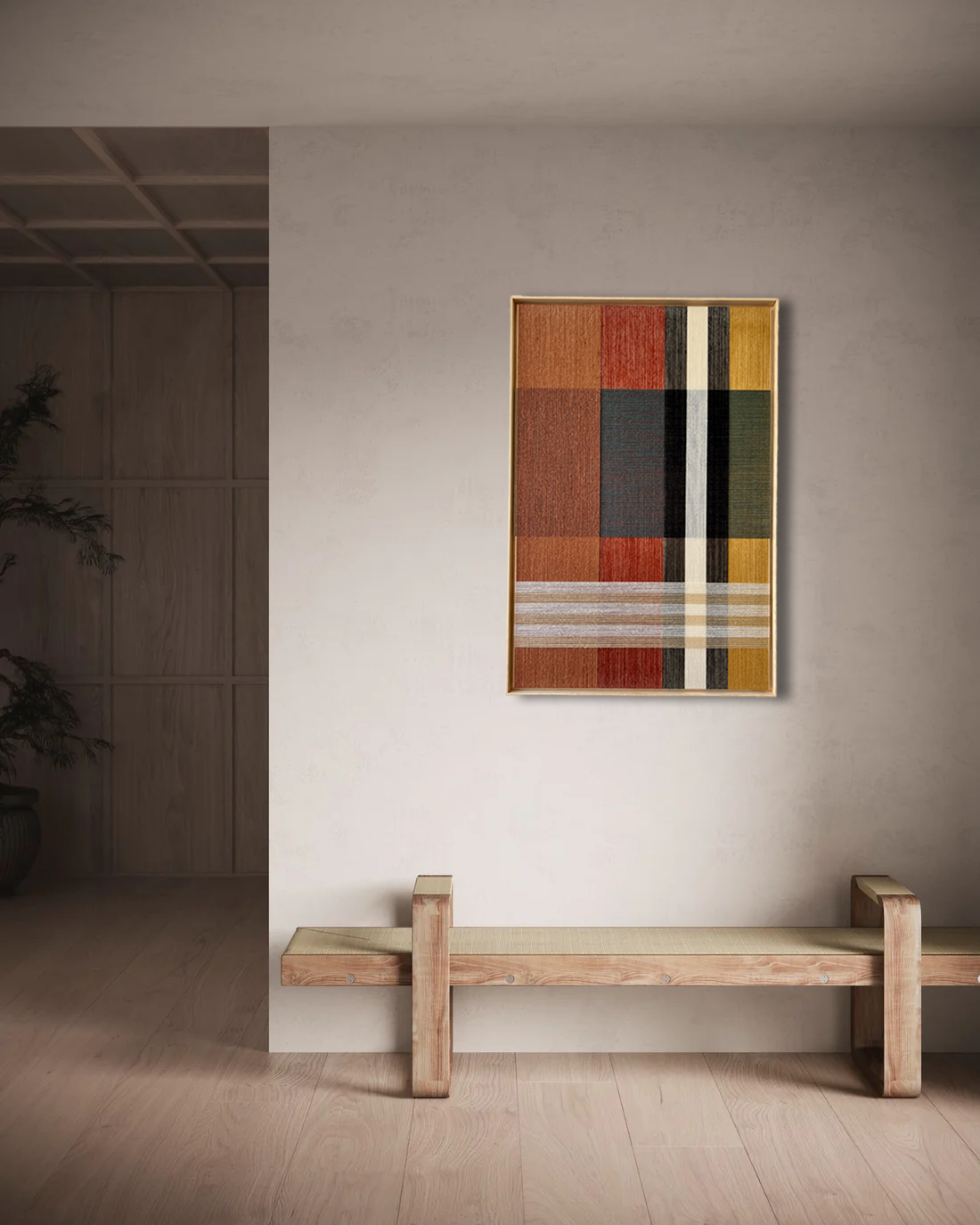 Anna Beurskens / Wrapped Panel 155