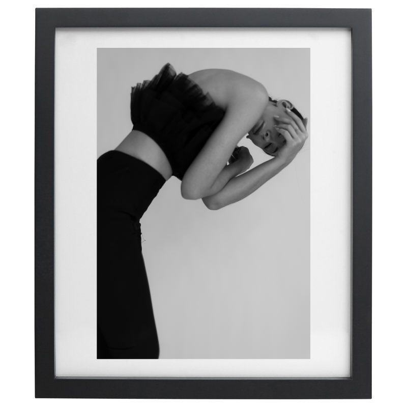 black and white fashion photography print wall art for the home