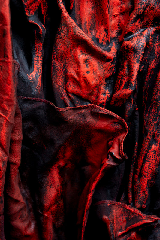 Anji Woodley / Silk Sculpture IV