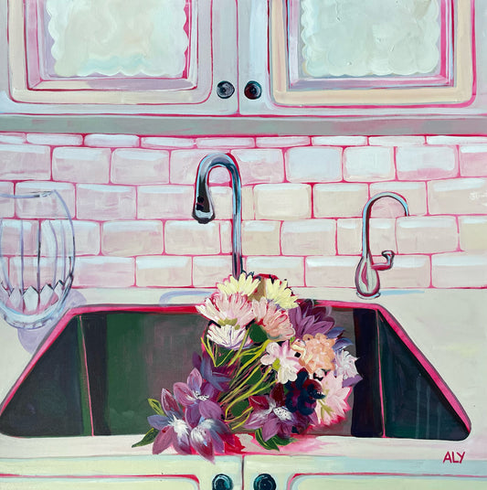 Aly Rosenzweig / Sink Full of Flowers