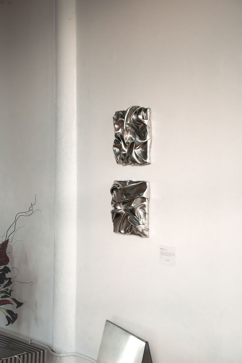 Azulejo Studio /  STRATA 041 - Chrome Diptych
