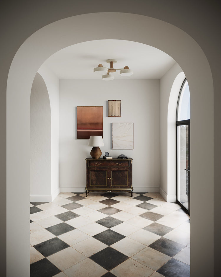 Illustration of Artistic Rental Property Decorating