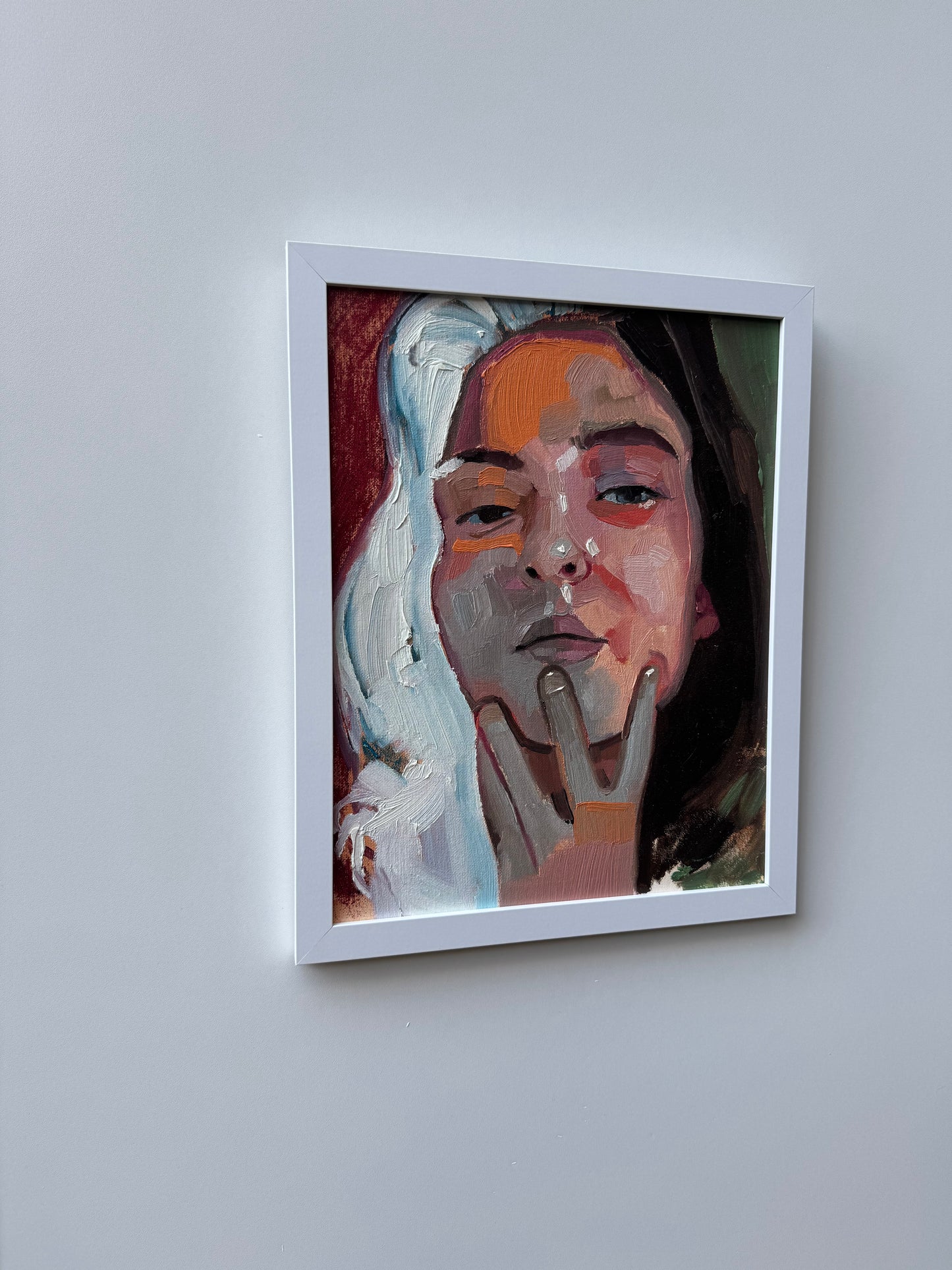 Emma Chlumecky / Self-Portrait Study