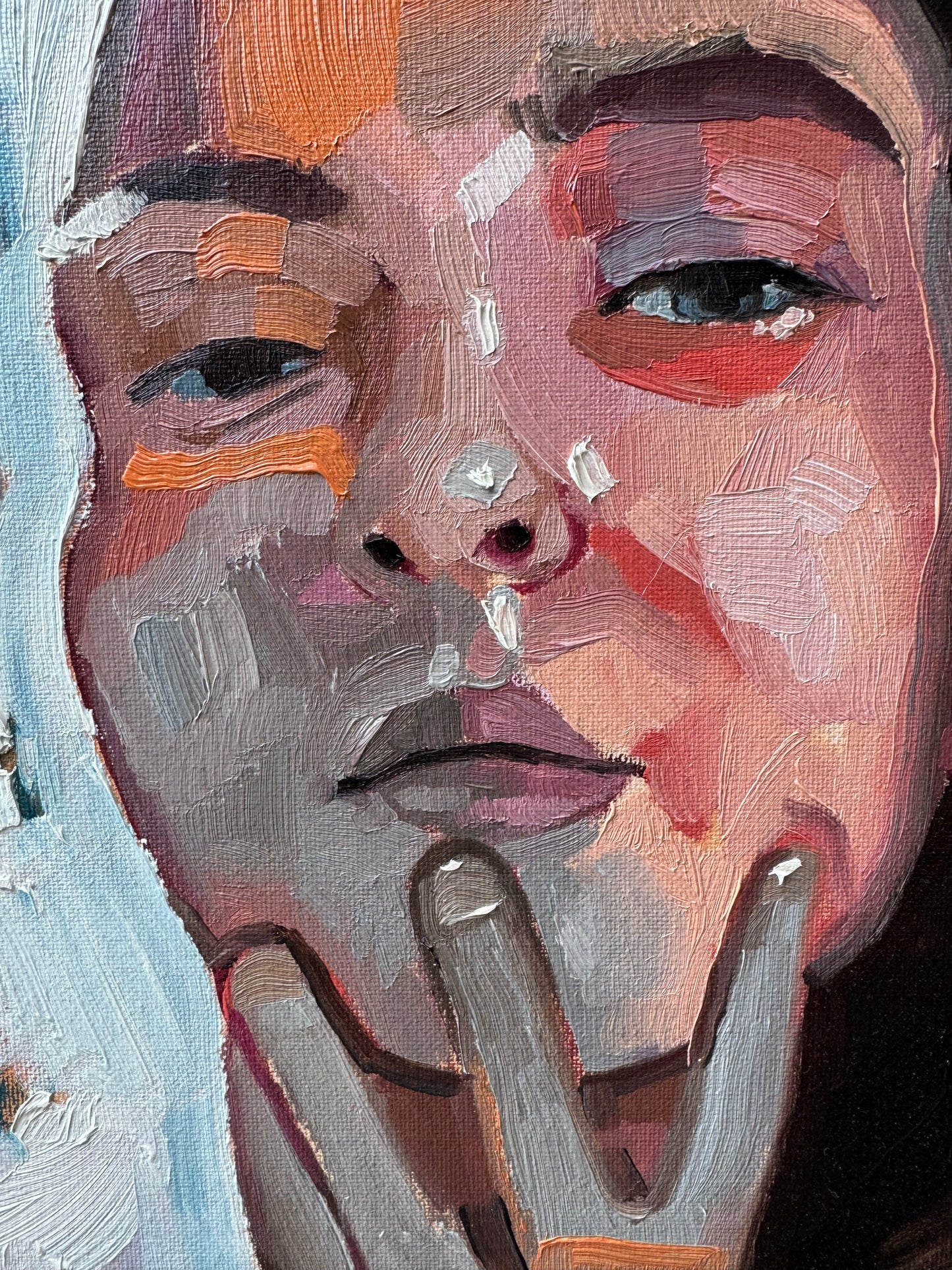 Emma Chlumecky / Self-Portrait Study